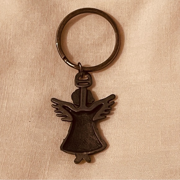 NWT Metal Angel Key Ring - Picture 2 of 5